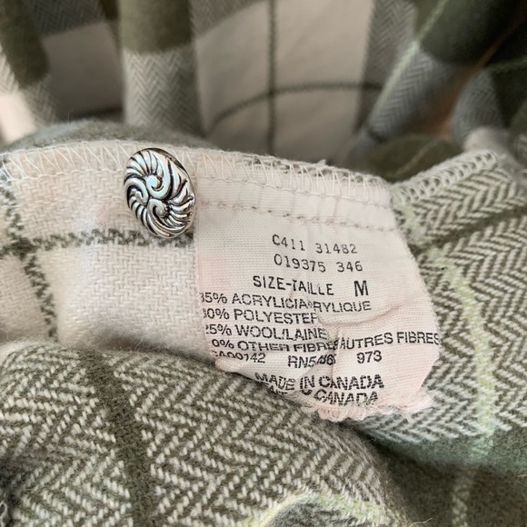 VINTAGE TAN JAY Plaid Bomber Jacket - Picture 7 of 9